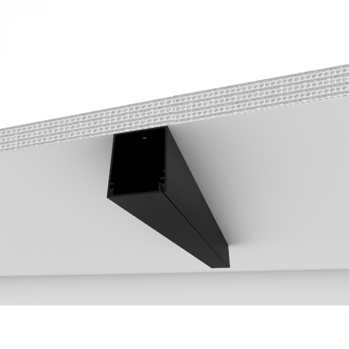 Sistema Linear Sobrepor Newline New Fit40 2500x40x50mm SS40250