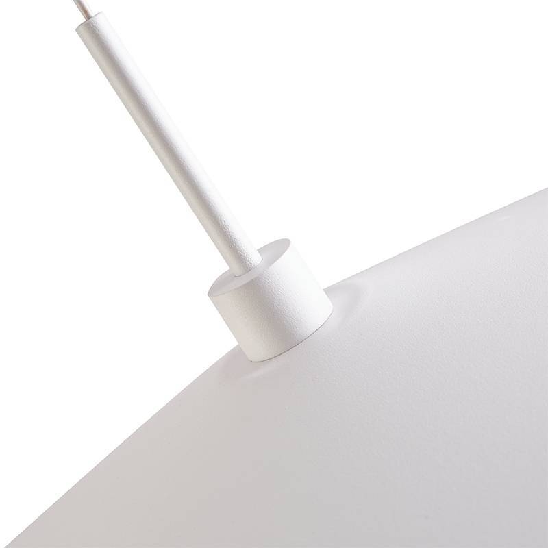 Pendente Nordecor Kale Dre 10 watts 3000K Branco Ø450mm 2865