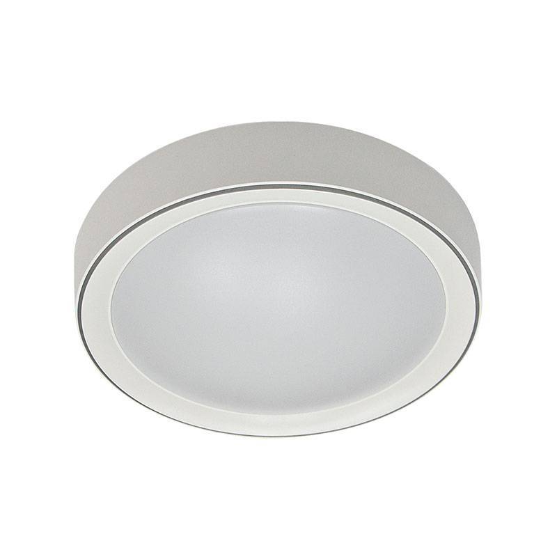 Plafon Nordecor Meny Redondo 35 watts 3000K Branco Ø500x80mm 2212