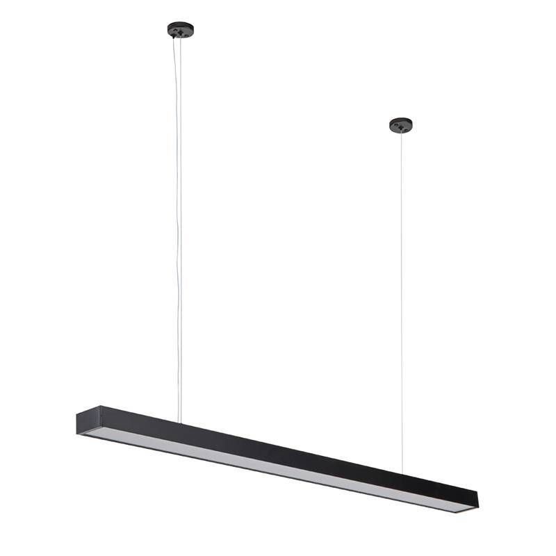 Pendente Nordecor Otan 24 watts 4000K Preto 40x1200mm 2643