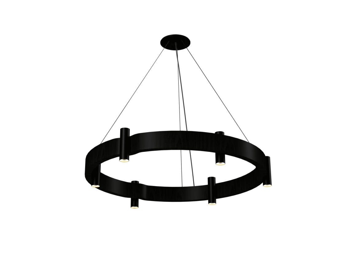 Pendente Accord Flow 12L GU10 MR11 Ø800x135mm 1498