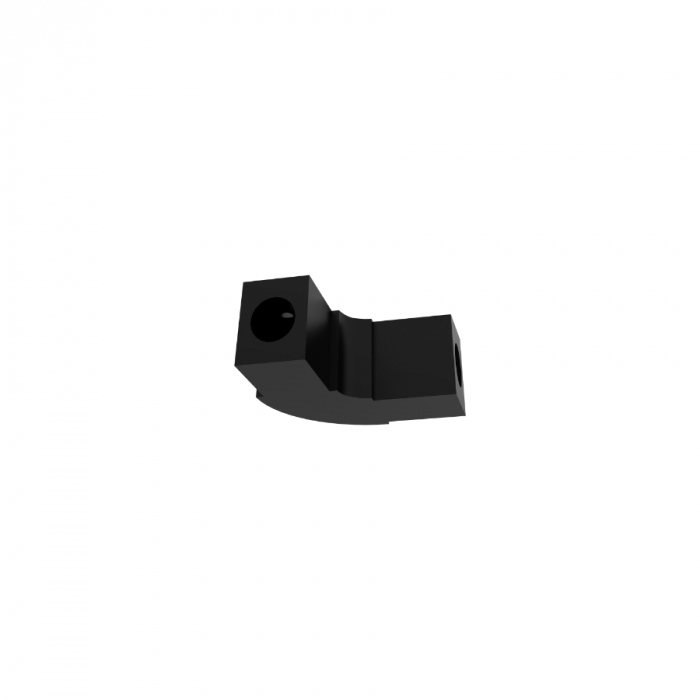 Junção para Perfil L Newline Sistema Linear Sobrepor Fit15 42x42x18mm SS15000