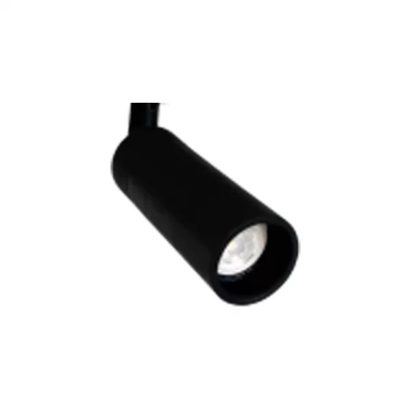 Spot para Eletrocalha Moon Tube MR16 Preto 60x115mm 1011170