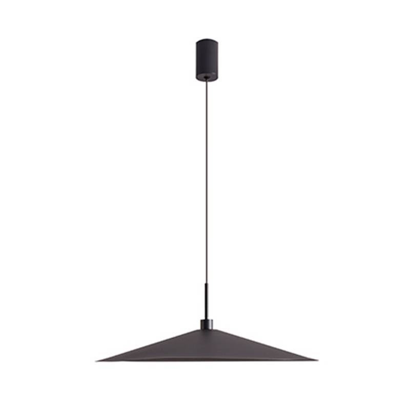 Pendente Nordecor Kale Dre 10 watts 3000K Preto Ø450mm 2866