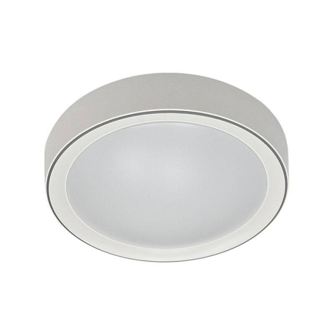 Plafon Nordecor Meny Redondo 35 watts 3000K Branco Ø500x80mm 2212