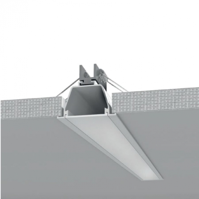 Perfil Embutido Newline Fit40 para Fita de Led 1500x52x50mm SCPE40150