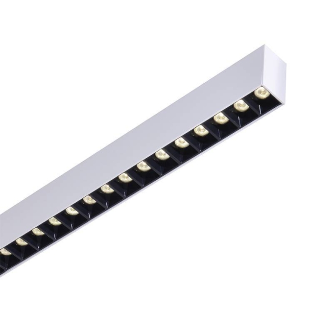 Pendente Nordecor Lyta Pro 40 watts 3000K Branco 60x35x1200mm 2837