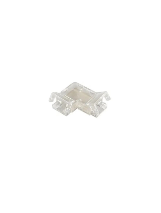 Kit 05 unidades Opus Emenda 90° para Fita 10mm Acrílico Transparente OPS 86978