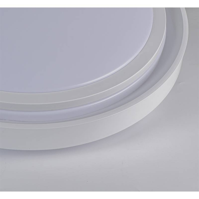 Plafon Nordecor Zony 36 watts Multitemperatura Branco  Ø500x70mm 2669