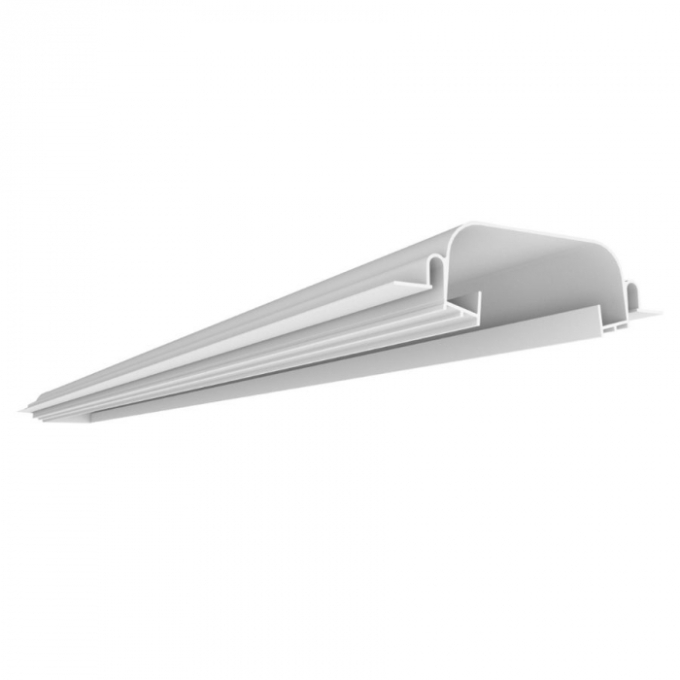 Perfil Newline Embutir Line Up Dupla para Fita de Led 1500x135x40mm SCPELD150