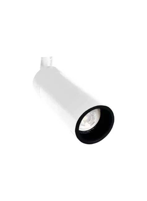 Spot para Eletrocalha Moon Tube MR11 Branco com Recuo Preto 45x116mm 1010768