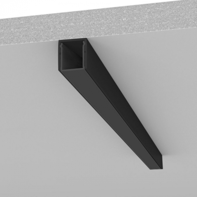 Sistema Linear Sobrepor Newline Fit15 2500x17x20mm SS15250