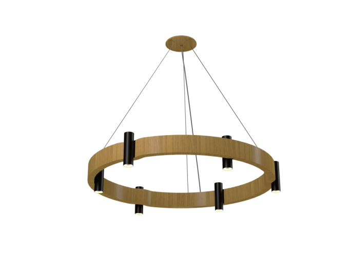 Pendente Accord Flow 12L GU10 MR11 Ø800x135mm 1498