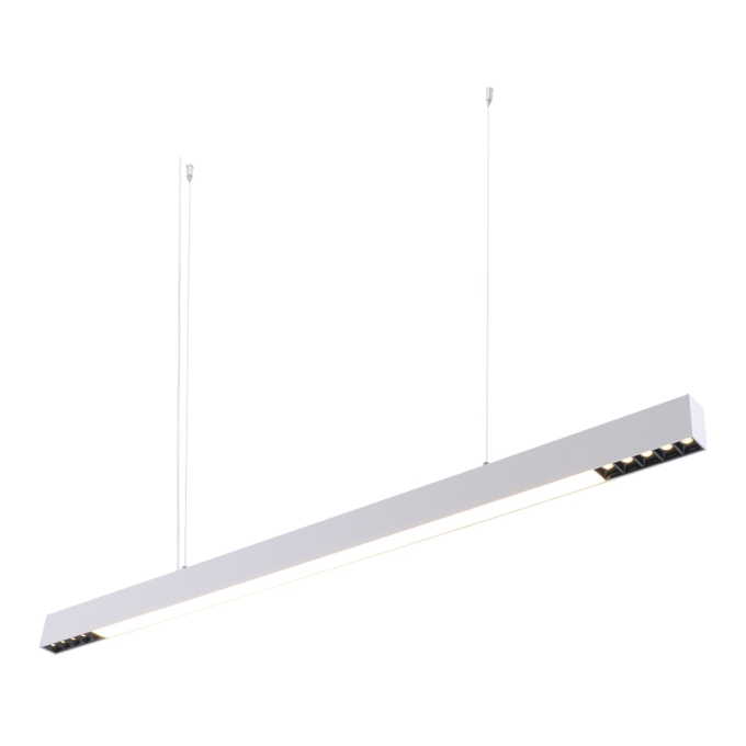 Pendente Nordecor Lyta Dif 40 watts 3000K Branco 60x35x1200mm 2837