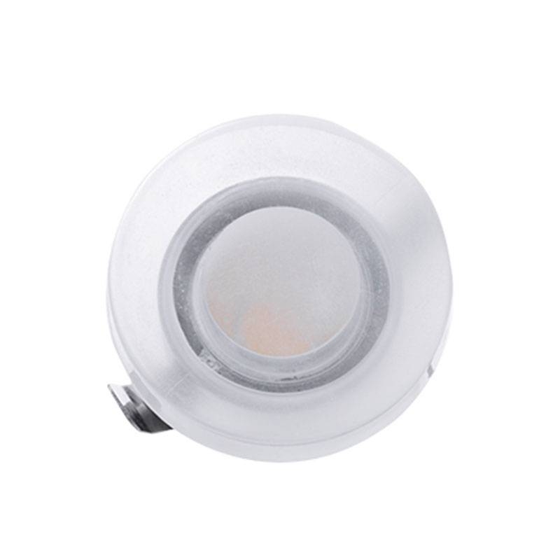 Mini Spot Embutido Nordecor Zily Redondo 3 watts 3000K Branco Ø43x15mm 6156
