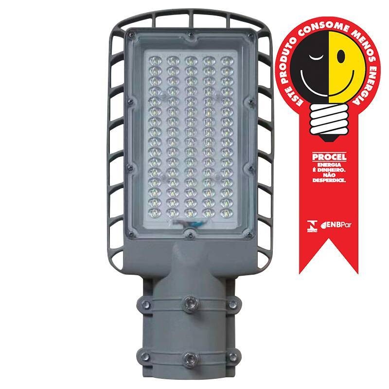 Luminária Publica para Poste Nordecor Galy 7P/Base 50 watts 5000K IP66 Bivolt 343x155x85mm 5062