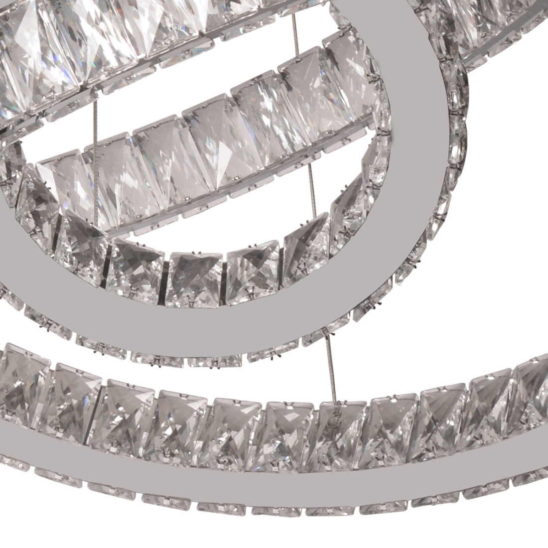 Pendente DNA Lustres Três Alianças 69 watts 3000K Ø800/600/400mm ALR-80-3