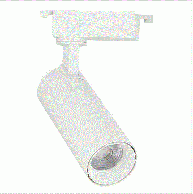 Spot para Trilho Nordecor Nize 15 watts 3000K 35° Branco Ø47x130x185mm Bivolt 6478