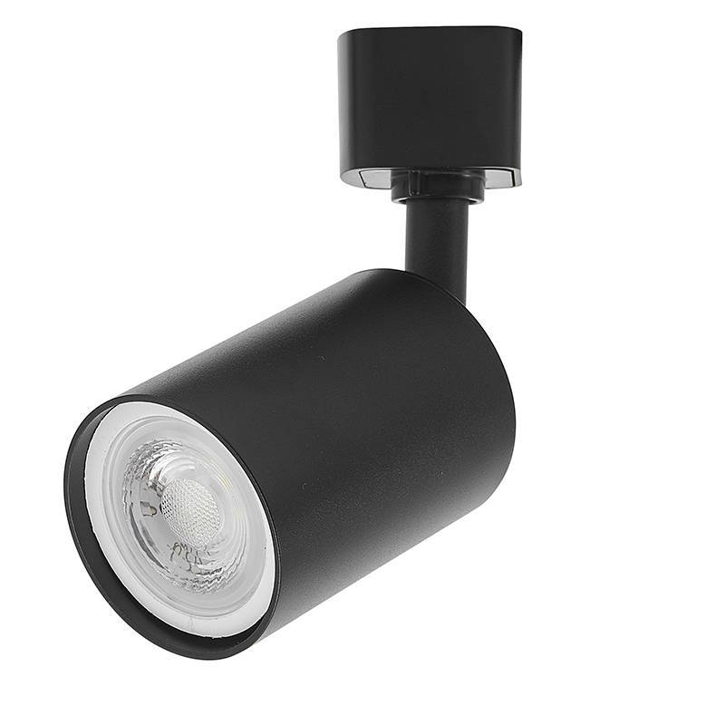Spot para Trilho Nordecor Holzi Dicroica MR16 GU10 Preto Ø56x80mm 6610