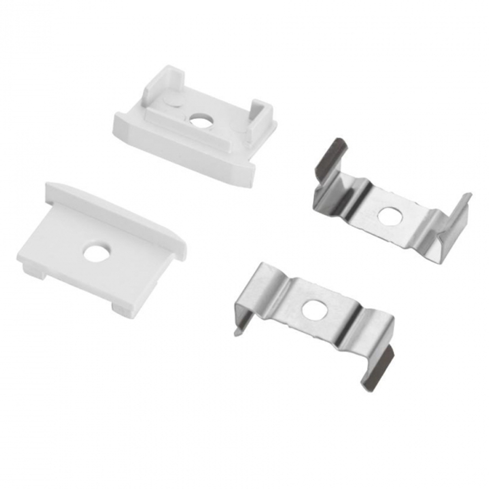 Kit de Tampa Nordecor para Perfil de Embutir 15x12mm 10 Unidades 4225