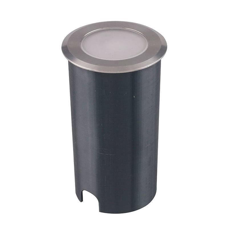 Embutido de Solo Nordecor Pinne 1 watts 28° IP67 Âmbar Alumínio Ø48x85mm 6171