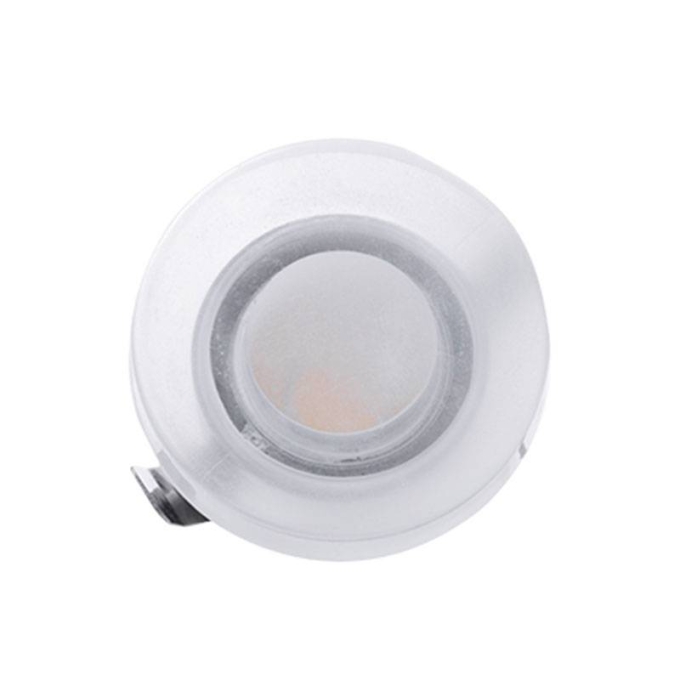 Mini Spot Embutido Nordecor Zily Redondo 3 watts 3000K Branco Ø43x15mm 6156