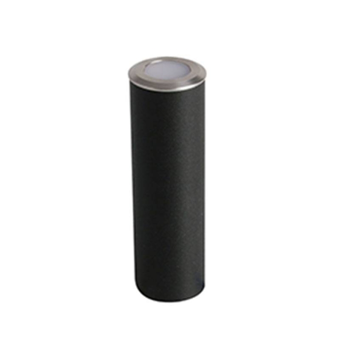 Embutido de Solo Nordecor Rani 0,5 watts 24° IP67 Âmbar Aço Inox Ø25x80mm 6151