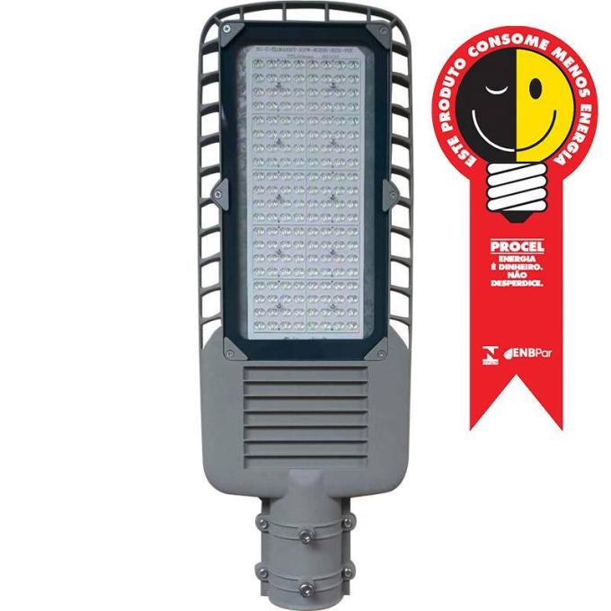 Luminária Publica para Poste Nordecor Galy 7P/Base 100 watts 5000K IP66 Bivolt 567x205x80mm 5064