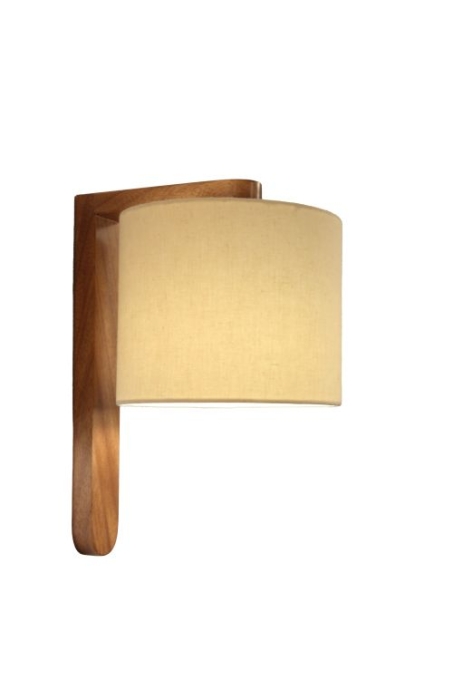 Arandela Nova Home Aria Madeira Jequitibá 1L E27 350X250X280mm 4093