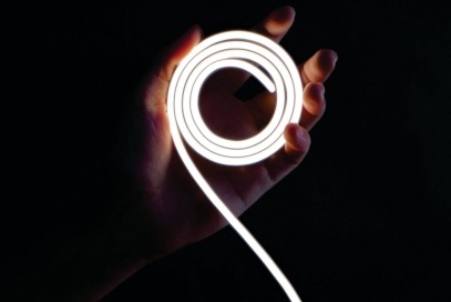MiniNeon Flex Alpertone 6x6mm 3000K 8w/mt 12V 240 leds/mt IP65 (Rolo 25 metros) 011197
