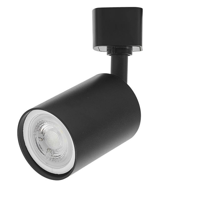 Spot para Trilho Nordecor Holzi Dicroica MR16 GU10 Preto Ø56x80mm 6610