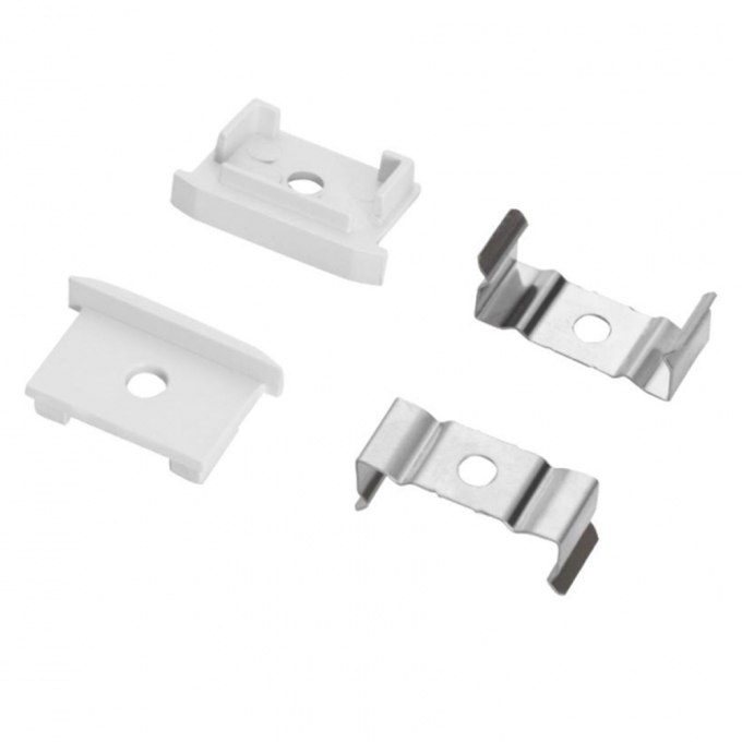 Kit de Tampa Nordecor para Perfil de Embutir 15x12mm 10 Unidades 4225