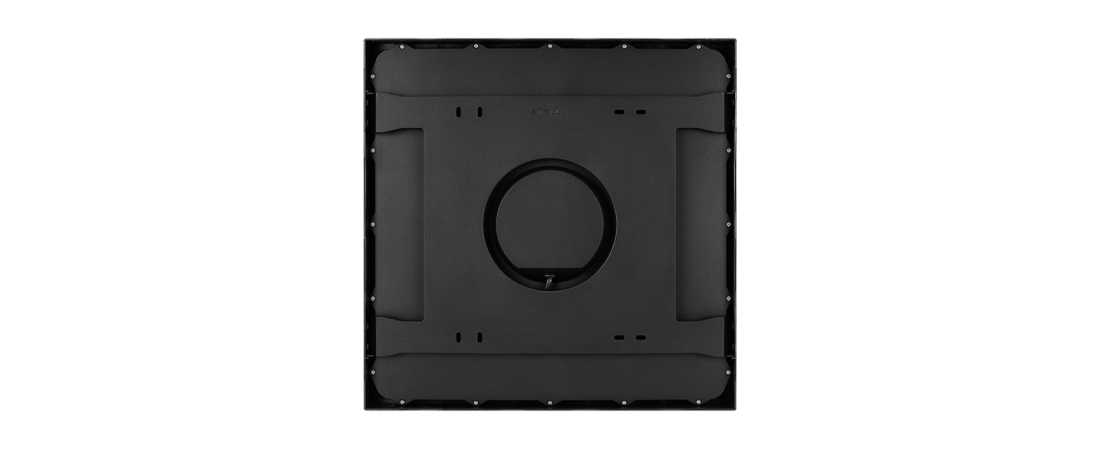 Plafon Sobrepor Stella Deep Preto Recuado 28 Watts 3000K 350x350mm STL23905PTO/30
