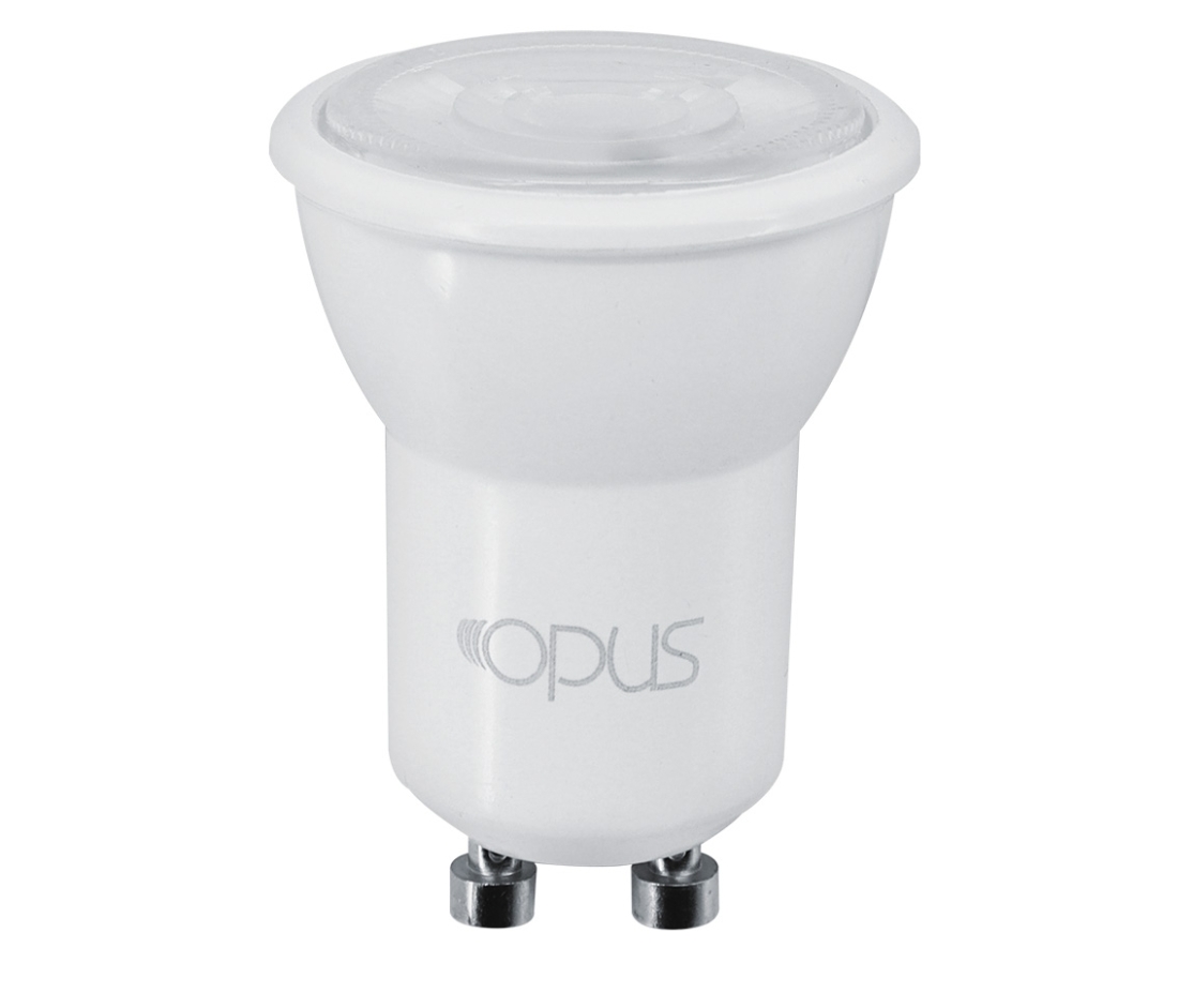 Lâmpada Opus LED Mini Dicroica MR11 3,5 watts IRC95 3000K 36° Bivolt OPS 85889
