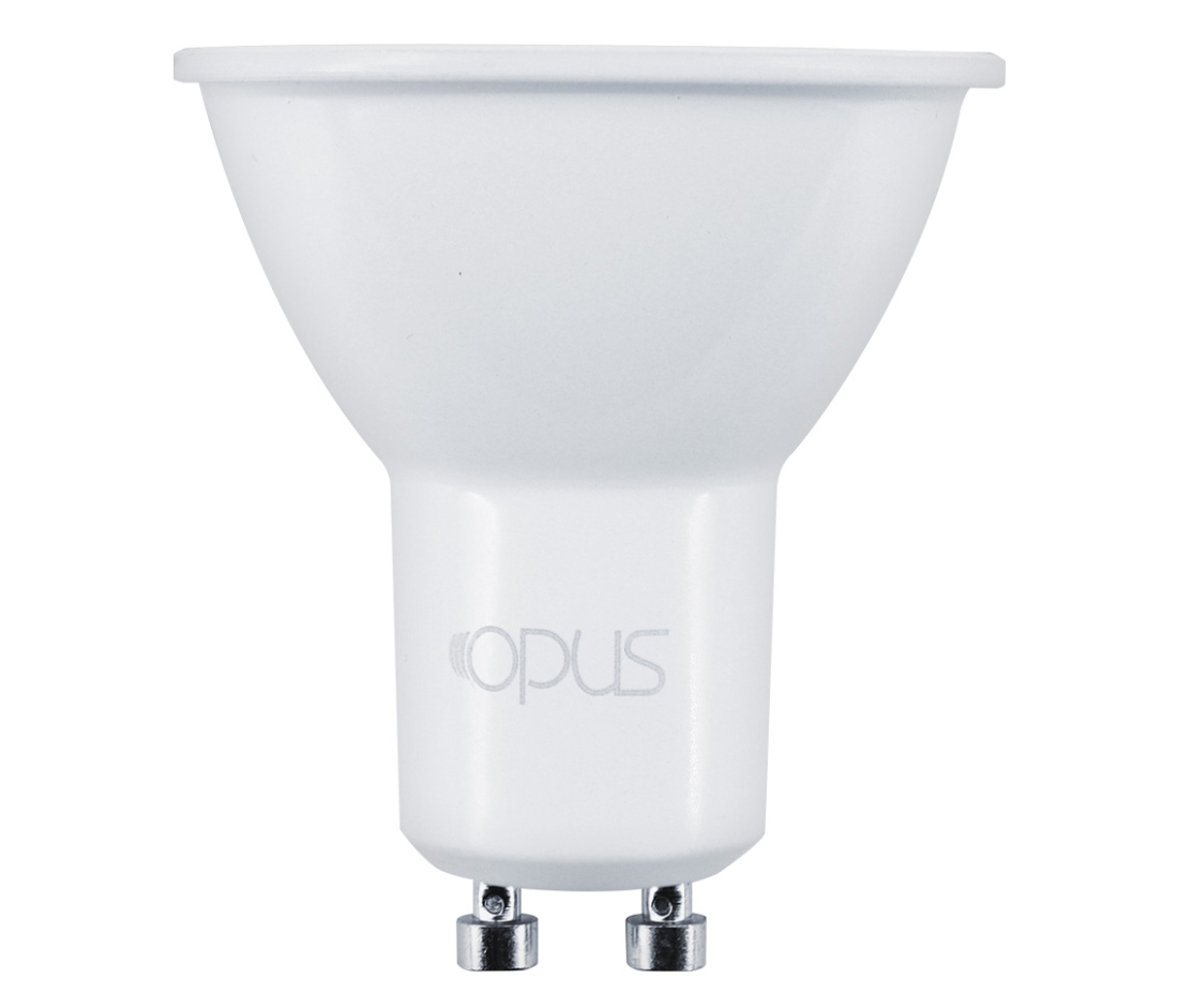 Lâmpada Opus LED Dicróica MR16 6 watts 3000K IRC95 10° Bivolt OPS 86015