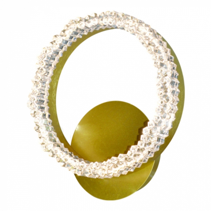 Arandela Sindora Metal Dourado e Acrílico 12 watts 225x200mm DCB03223