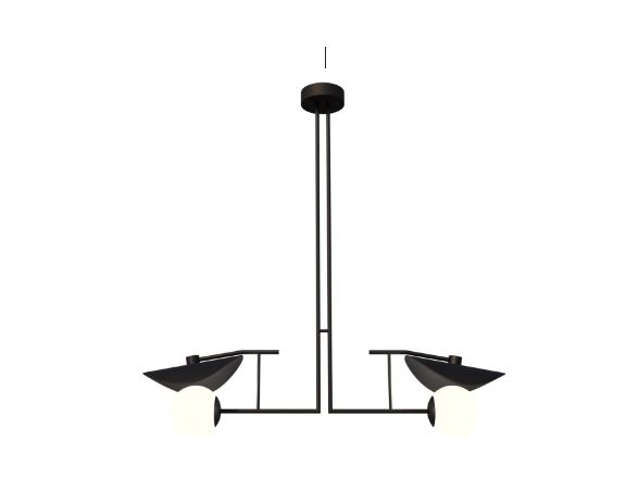 Pendente Fox Lustres Madeira Tune 2L E27 1100x1090x290mm 1303