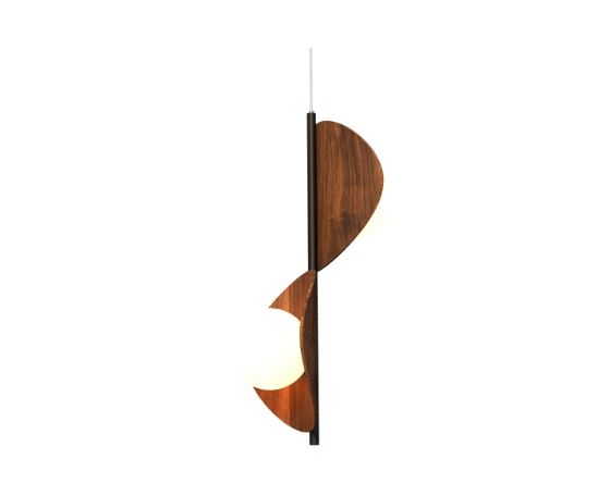 Pendente Fox Lustres Madeira Tune 2L E27 650x300x330mm 1306