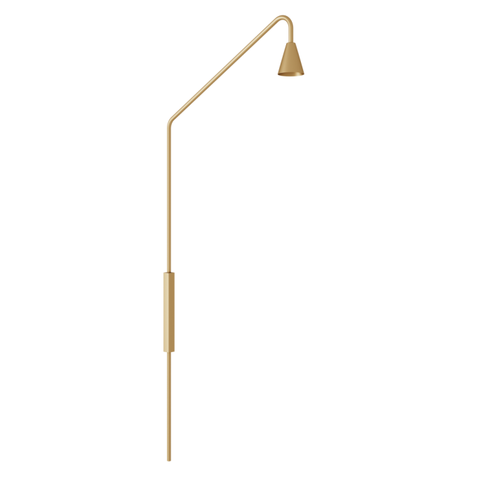 Coluna Foco Metallo Bari Articulada Ligação Direta 1L GU10 550x1350mm CO 316/LD