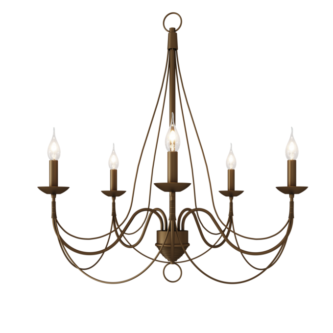 Lustre Foco Metallo Aro 5L E14 Ø809x875mm LU 402