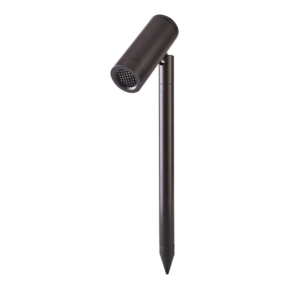 Espeto Nordecor Daya Preto 7 watts 3000K IP67 36° Antiofuscante Bivolt Ø40x400mm 6593