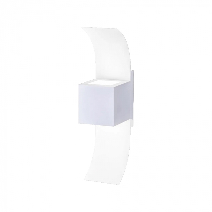 Arandela Ideal Flash Alumínio e Vidro Transparente 1L G9 300x75x90mm 951
