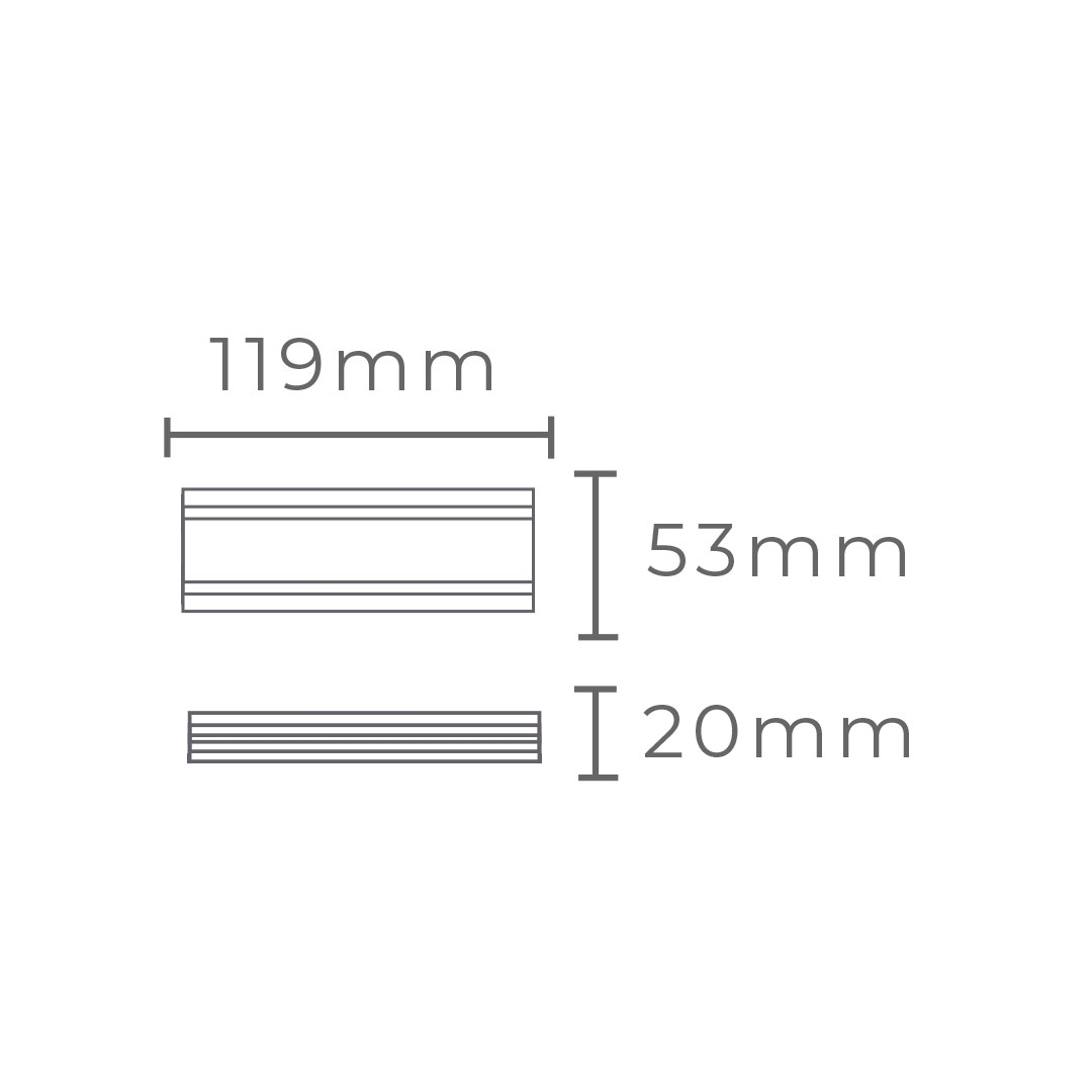 Fonte 12V Nordecor para Móveis 3A 36 watts Bivolt IP20 119x53x20mm 7209