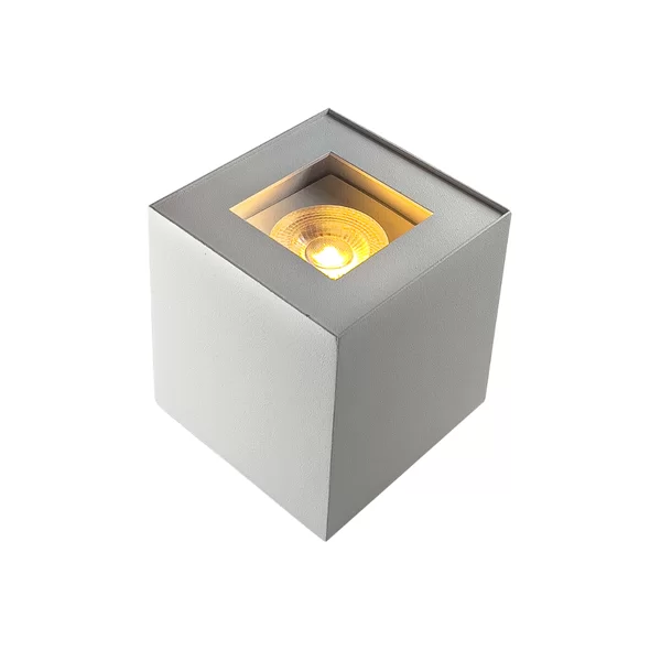 Spot Sobrepor Direcional Eisen Cube Alumínio MR16 Dicróica 85x85x90mm 205