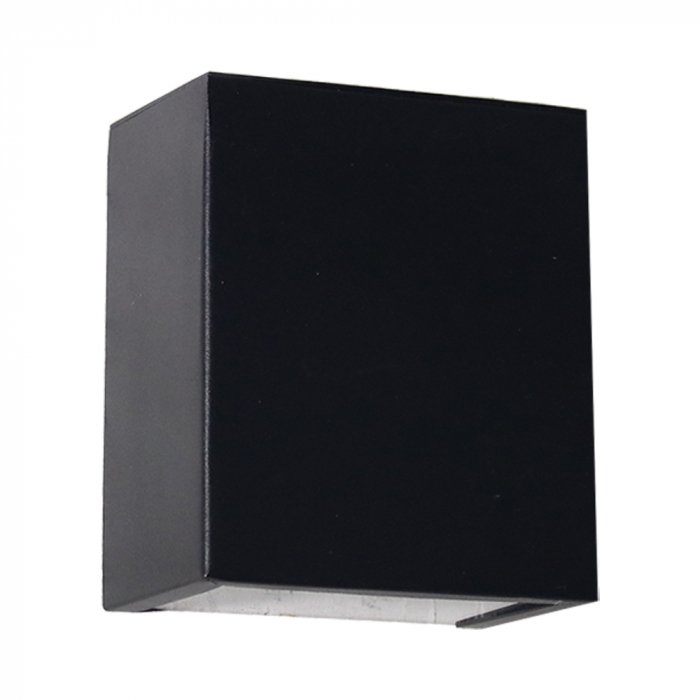 Arandela Ideal Flash Alumínio Vidro Transparente 1L GU10 115x100x60mm 901