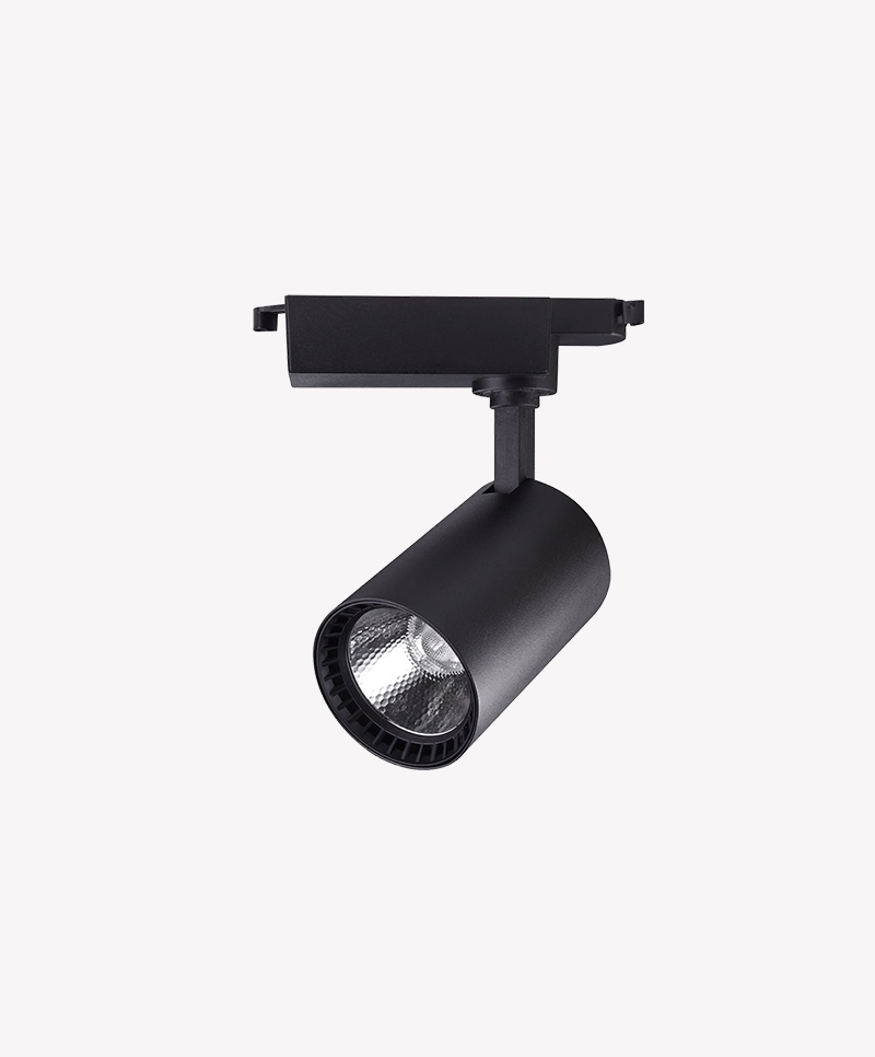 Spot para Trilho Opus LED 30 watts 3000K 24° Preto Bivolt Ø89x140mm OPS 36854