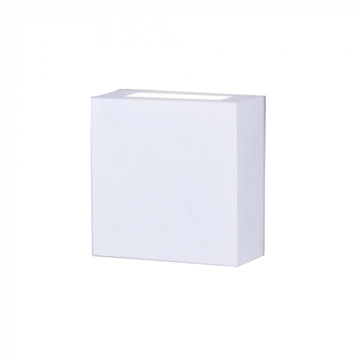 Arandela Ideal Flash Facho Duplo Alumínio e Vidro Transparente 1L G9 115x115x50mm 905