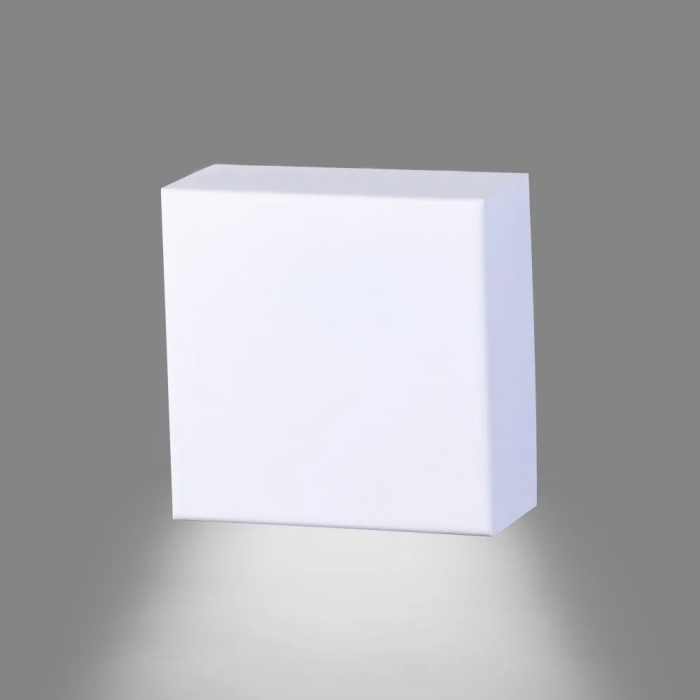 Arandela Ideal Flash Facho Único Alumínio e Vidro Transparente 1L G9 115x115x50mm 906