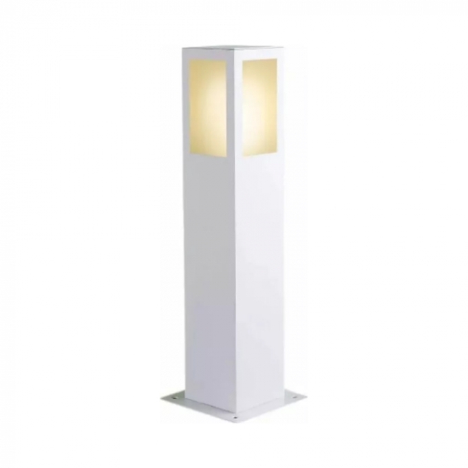 Poste Balizador Ideal Bolt Externo Alumínio e Termoplástico 1L E27 500X100X100mm PA-150