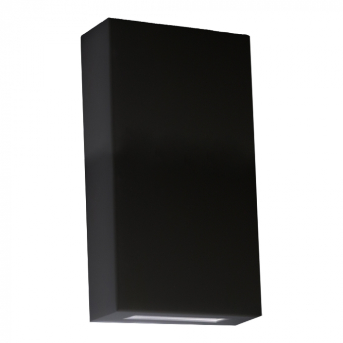 Arandela Ideal Flash Alumínio e Vidro Transparente 2L GU10 200x100x60mm 903